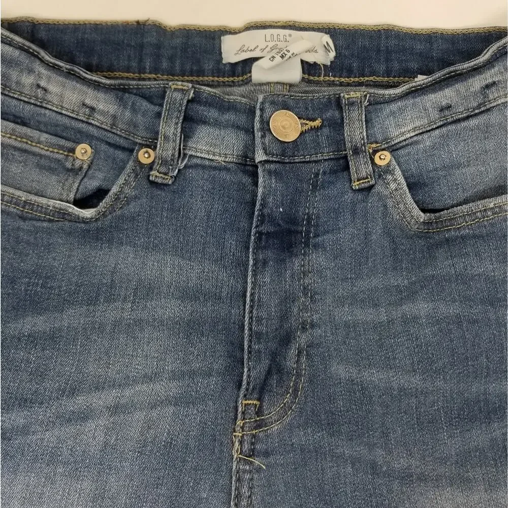 Logg Denim Shorts‎ Long Bermuda Shorts Size 4 - 6